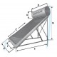 Cosmosolar 120 Λίτρα Διπλής Ενεργείας CS-120 VS Επιλεκτικός Συλλέκτης 2ΤΜ